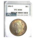 1884-O Morgan MS66 LISTS $450 Great Color