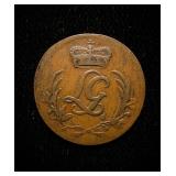 1772 German States 1 Pfennig AU+