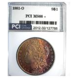 1881-O Morgan MS66+ LISTS $28000
