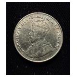 1922 Canada 5 Cents UNC