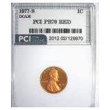 1977-S Cent PR70 DCAM RD LISTS $1800
