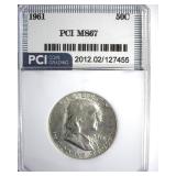 1961 Franklin MS67 LISTS $1000 IN 66+