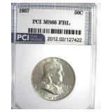 1957 Franklin MS66 FBL LISTS $225