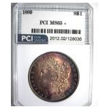 1889 Morgan MS65+ LISTS $475