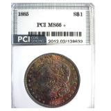 1885 Morgan MS66+ LISTS $700