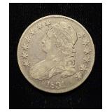1831 Capped Bust 50c XF Orig
