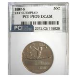 1992-S 50c XXV Olympiad PCI PR70 DCAM