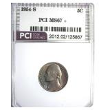 1954-S Nickel MS67+ LISTS $550 IN 67