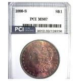 1880-S Morgan MS67 LISTS $1100