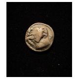 430-390BC Macedon Acanthus AR Tetrobol Bull