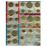 1960-1976 Coins from Mint Sets Still in Cellophane