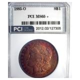 1885-O Morgan PCI MS65+ Outstanding Color