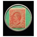 1920s Italy 10 Centesimi Pirelli Postage Gem UNC