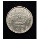 1900-A Crete 20 Lepta AU/UNC