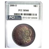 1888-O Morgan MS66 LISTS $1800