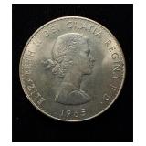 1965 UK 5 Shillings Winston Churchill Gem BU