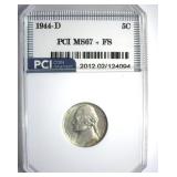 1944-D Nickel MS67+ FS LISTS $350