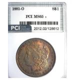 1881-O Morgan MS65+ LISTS $2150