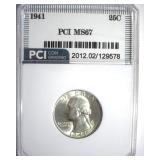 1941 Quarter MS67 LISTS $285