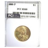 2005-P Sacagawea $ MS69 LISTS $8000