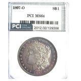 1897-O Morgan MS64 LISTS $16000