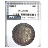 1884-S Morgan MS62 LISTS $21500