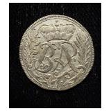 1773 German States 6 Kreuzer AU+