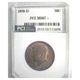 1970-D Kennedy MS67+ LISTS $20000
