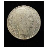 1829 France 20 Francs AU