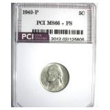 1942-P Nickel MS66+ FS LISTS $160