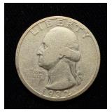 1932-D Quarter VF+