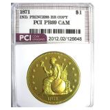 1871 Dollar PCI PR69CAM Indian Princess Br Copy