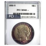 1935-S Peace MS65+ LISTS $2500