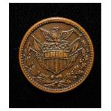 1863 Civil War Token AU
