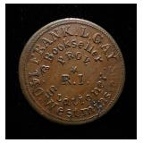 1863 Civil War Token Ch UNC