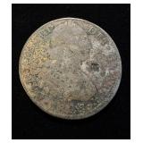 1803 8 Reales Silver Crown China Chopmarks