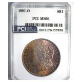 1881-O Morgan MS66 LISTS $7750