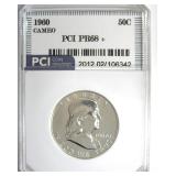 1960 Franklin PR68+ CAM LISTS $525