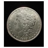 1889-S Morgan AU/UNC