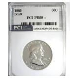 1962 Franklin PR68+ DCAM LISTS $2200