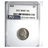 1948 Nickel MS67 FS LISTS $2750