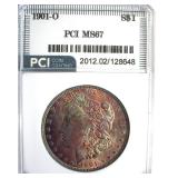 1901-O Morgan MS67 LISTS $15000
