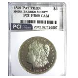 1879 Pattern Dollar PCI PR69CAM Mor/Barber Ni Copy
