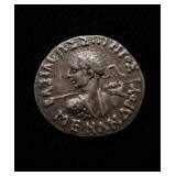 160-140BC XF+ Menander I Drachm