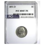 1971-D Nickel MS67 FS LISTS $450