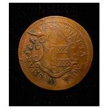 1825 German States 3 Pfennig AU+