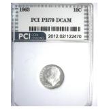 1963 Dime PR70 DCAM LISTS $150 in 69 DCAM