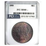 1885 Morgan MS66+ LISTS $700