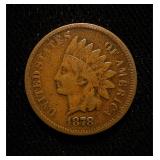 1878 Indian Head Cent VF