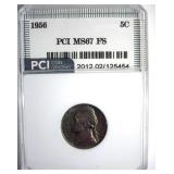 1956 Nickel MS67 FS LISTS $2400